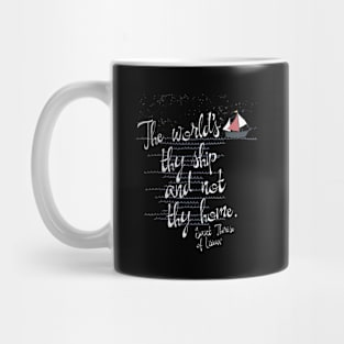 St Therese of Lisieux Little Flower Rose Catholic Saint Mug